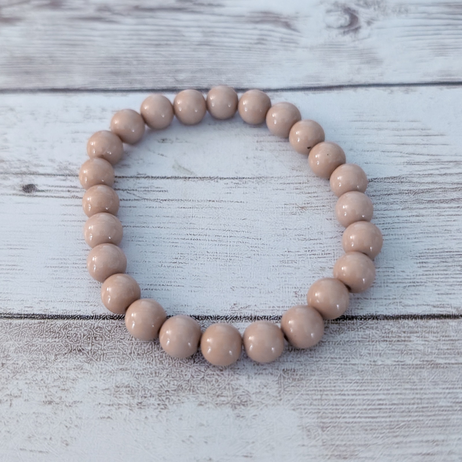 Vintage Stretch Bracelet - Tan
